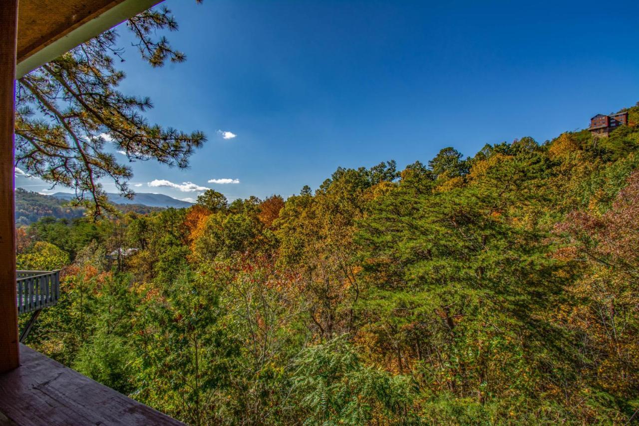 Ladybug Resort Romantic Cabin With Mountain Views, Game Room, Close To Dollywood Sevierville Exterior photo